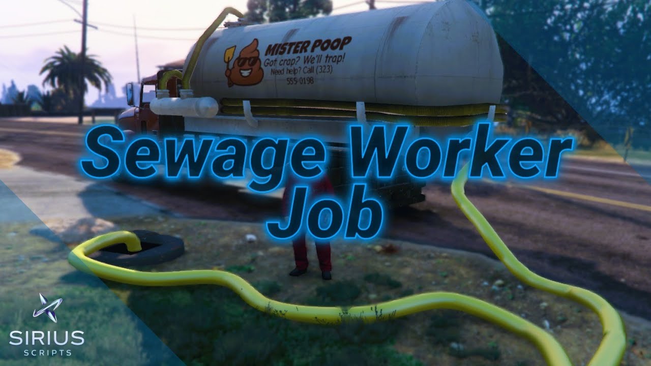 FiveM | Sewage Worker Job Script Showcase