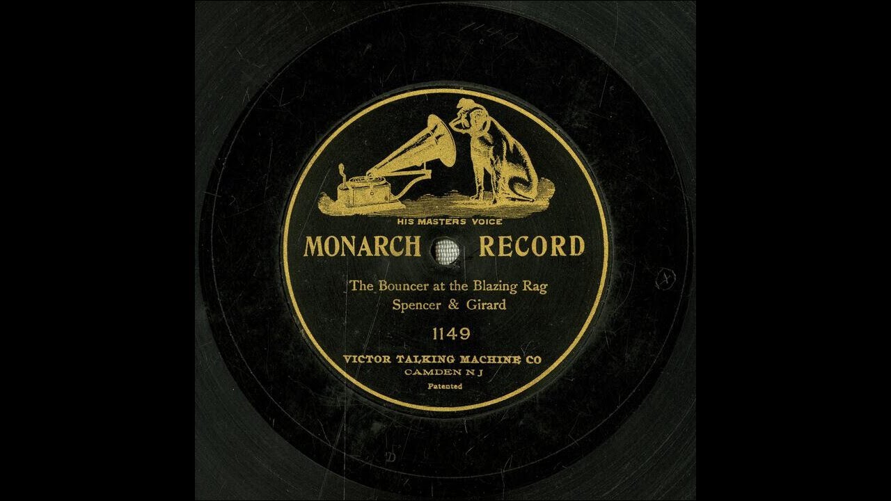 The bouncer at the blazing rag #1902 #vinyl shellac records