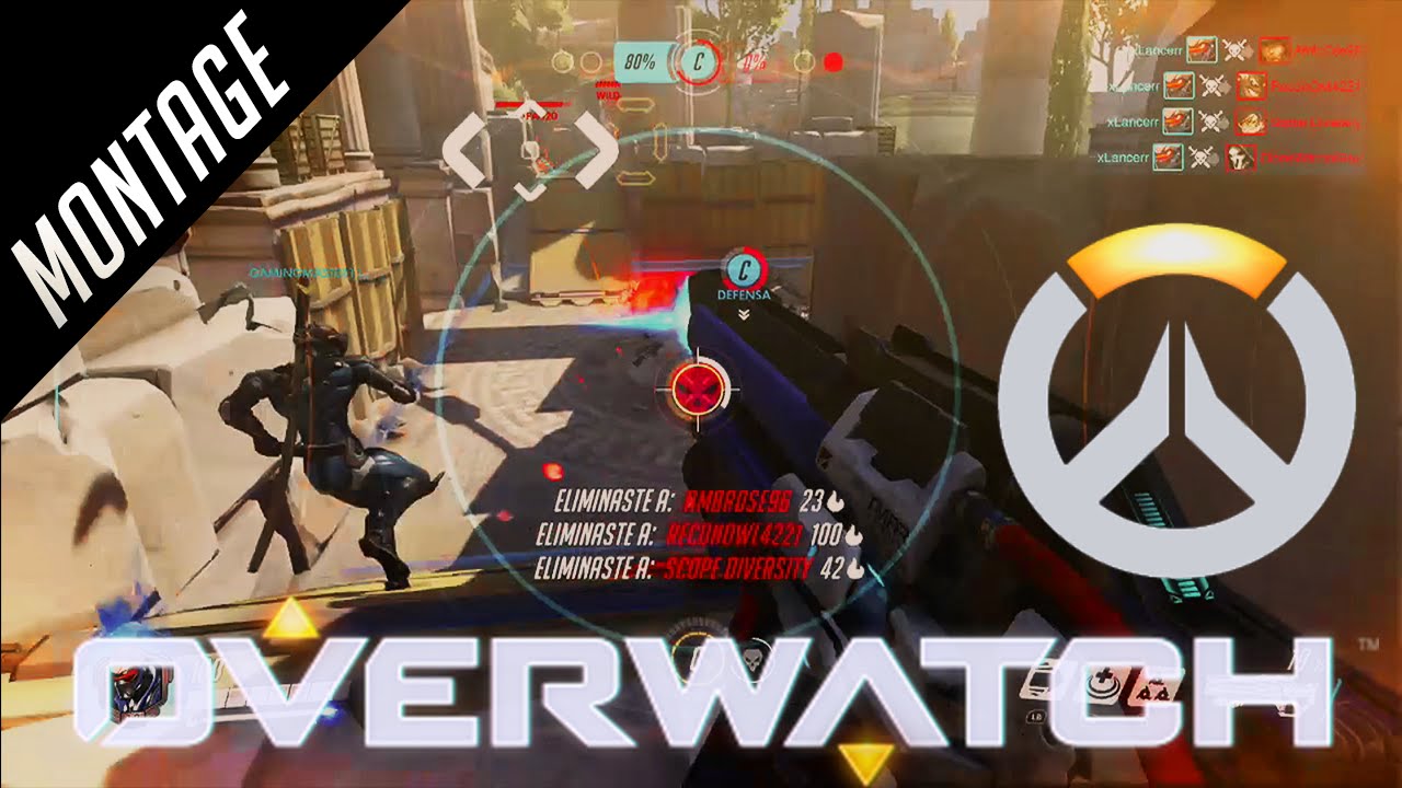 OVERWATCH MONTAGE - Lancer