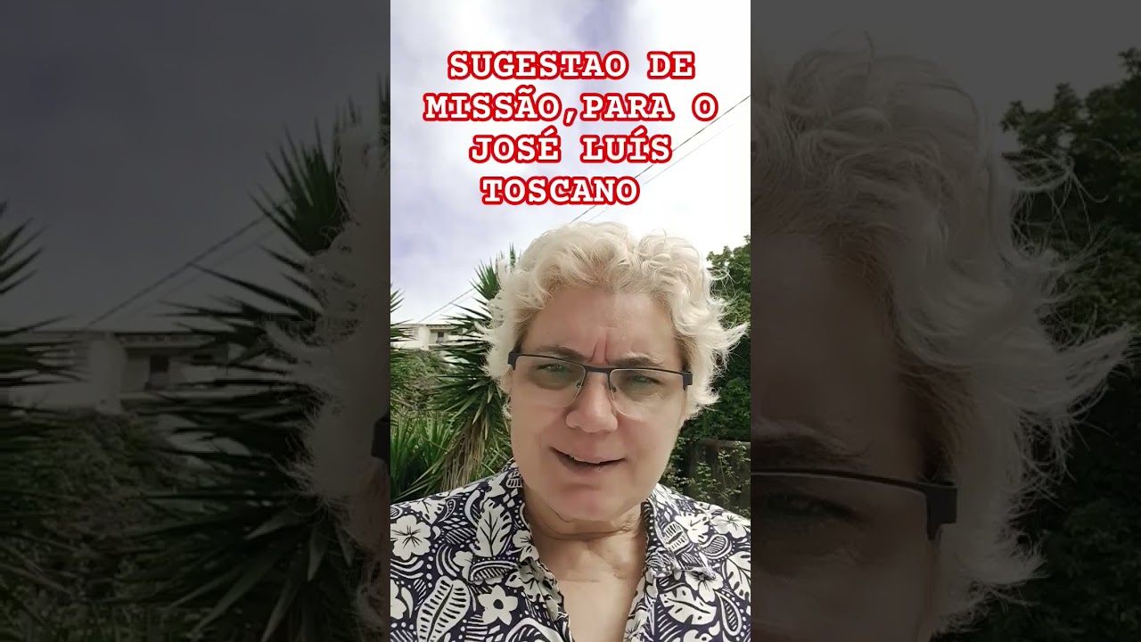 CCB/ SUGEST&Atilde;O DE UMA MISS&Atilde;O, NA EUROPA, PARA O JOS&Eacute; LU&Iacute;S TOSCANO @todaaverdadeporlaurindaqueiros