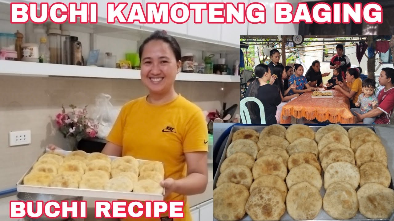 NAGLUTO AKO NG BUCHI KAMOTENG BAGING