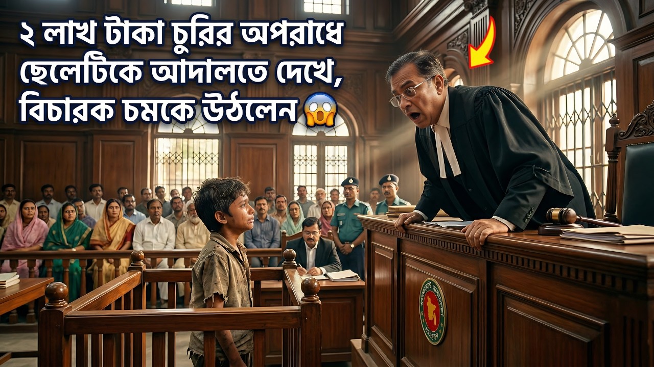 মিথ্যা অভিযোগে যে গরীব ছেলেটিকে আদালতে আনা হলো... কিন্তু তাকে দেখে বিচারক নিজের চেয়ার ছেড়ে দিলেন |