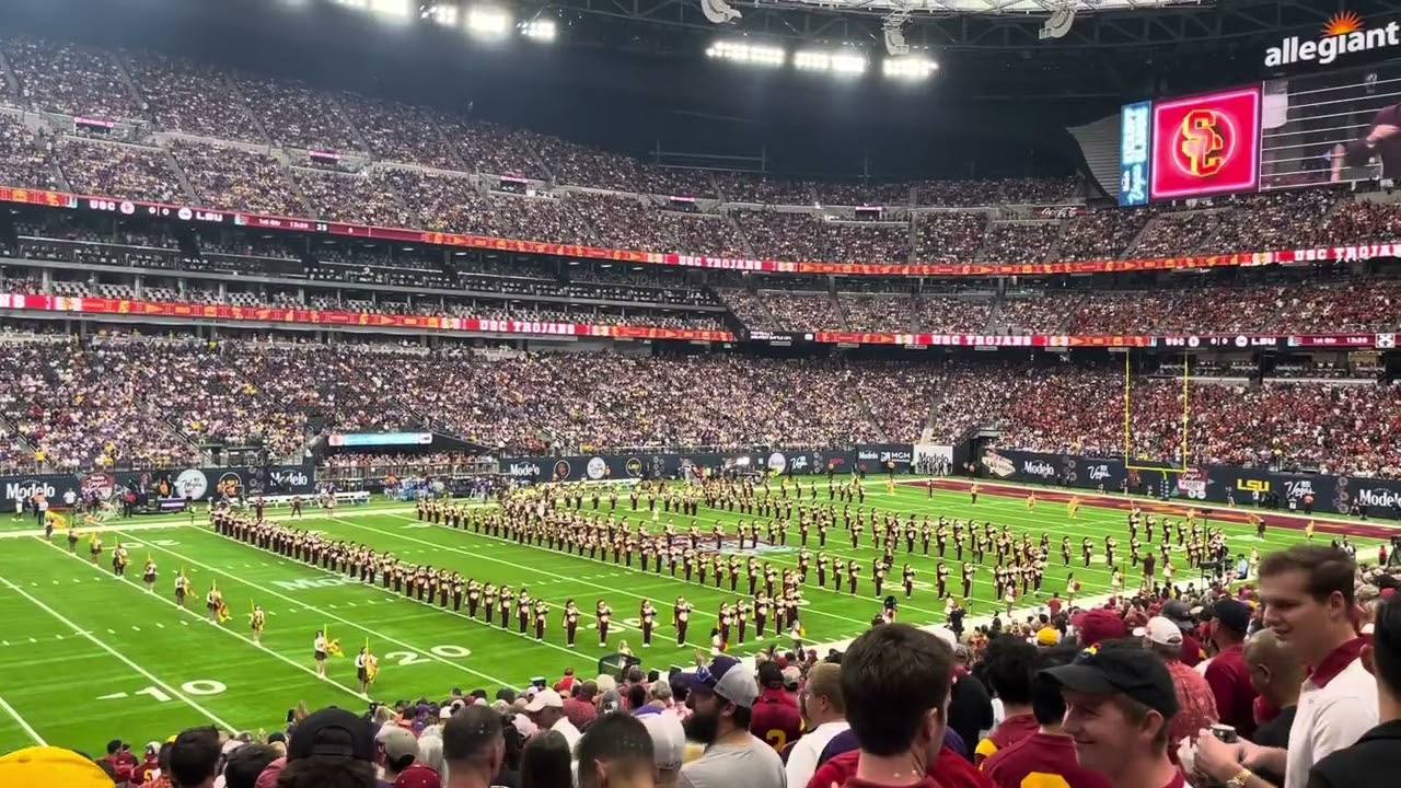 USC Marching Band opening 9/1/24 vs. LSU
