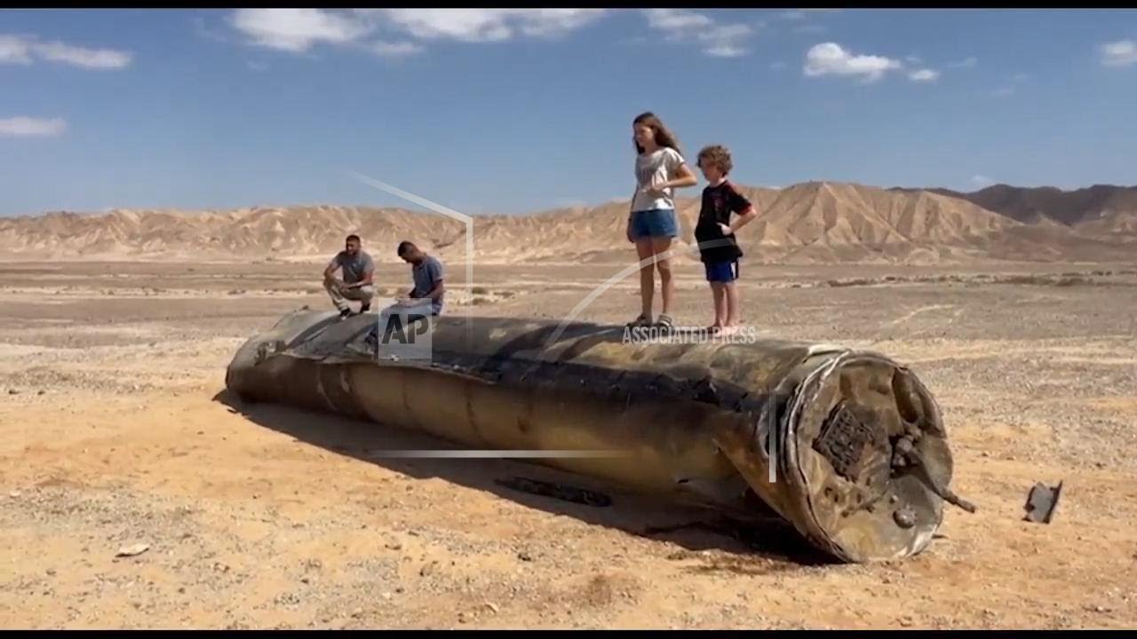 Fragments of Iranian missile found in southern Israeli desert