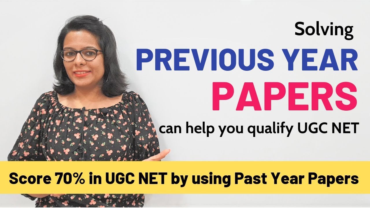 Time is Running Out: Make the most out of Past Year Papers (UGC NET English)