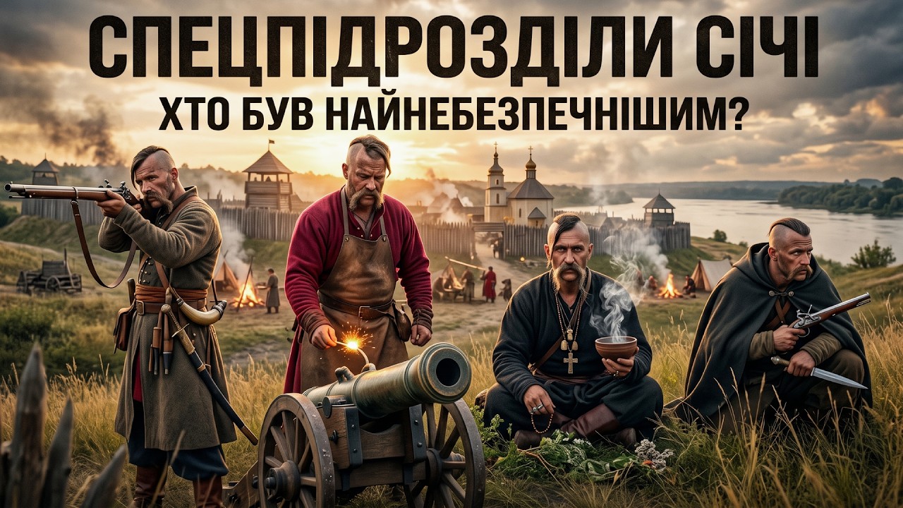 Таємниці козацького війська: пластуни, стрільці, гарматники, характерники | Історії для сну 💤