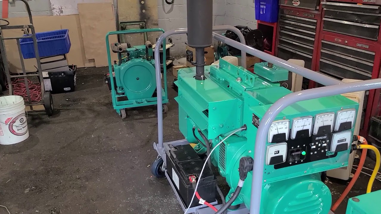 Onan DJC Wet Stacking