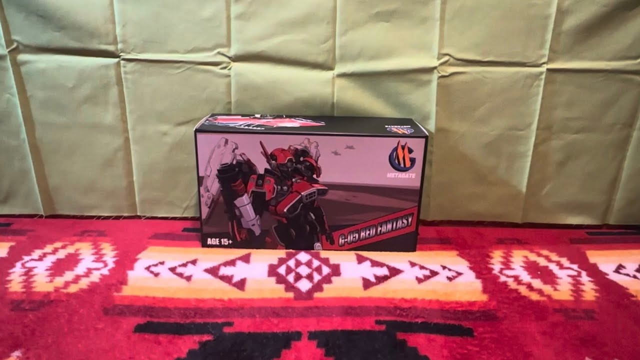 Bombshells Lab Unboxing Metagate G-05 Red Fantasy AKA MPM Shatter