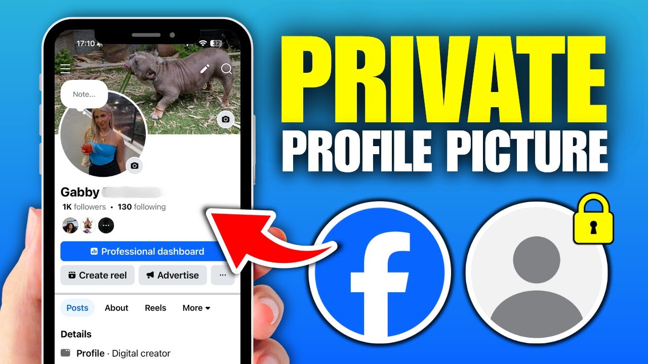 Как сделать фотографию профиля приватной на Facebook