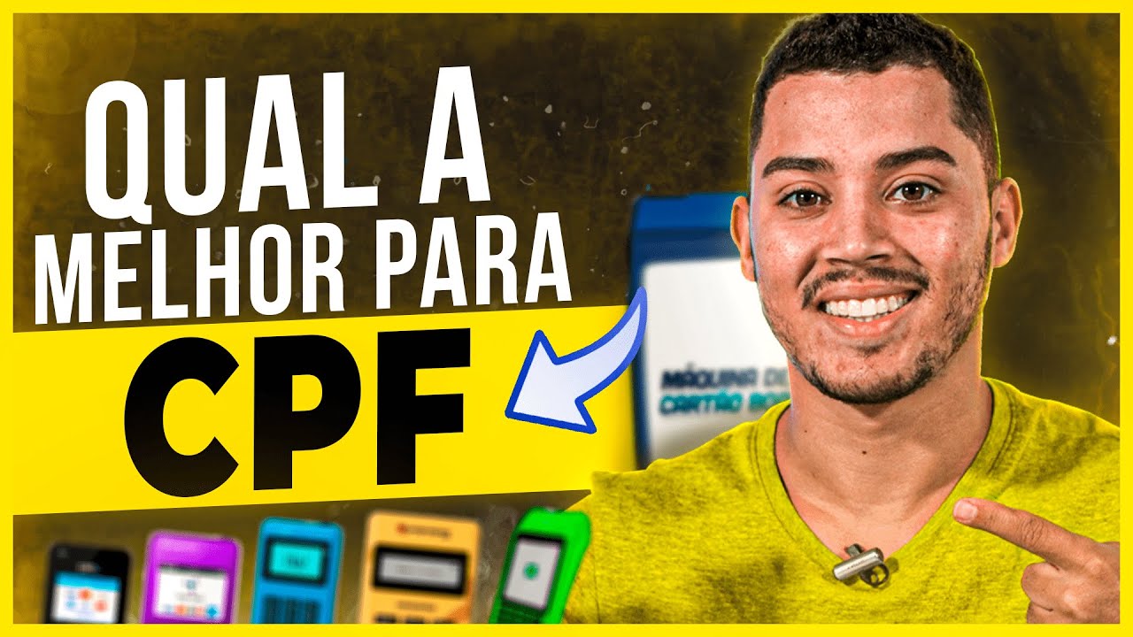 Qual a MELHOR máquina de cartão para PESSOA FÍSICA com CPF em 2022
