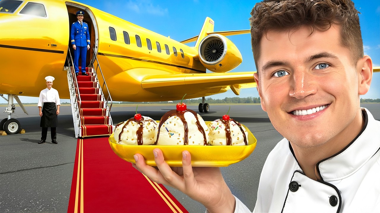 I Ate On A $30,000 Flight