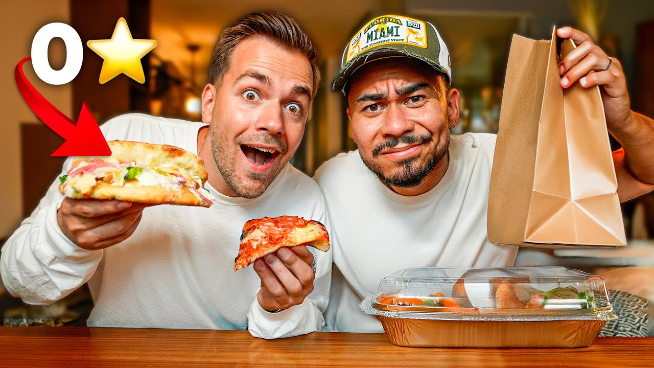 Wir bestellen bei 0⭐️-Restaurants 🤔 (wer findet das beste?)