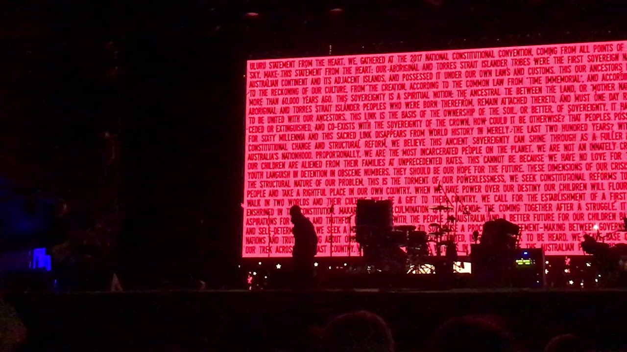 Midnight Oil - Terror Australia- Makarrata project - Womadelaide 8/3/21