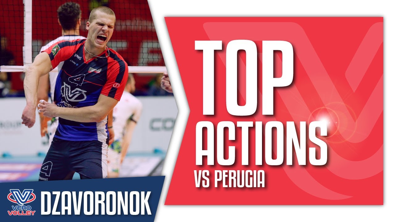 Amazing Donovan Dzavoronok vs Perugia