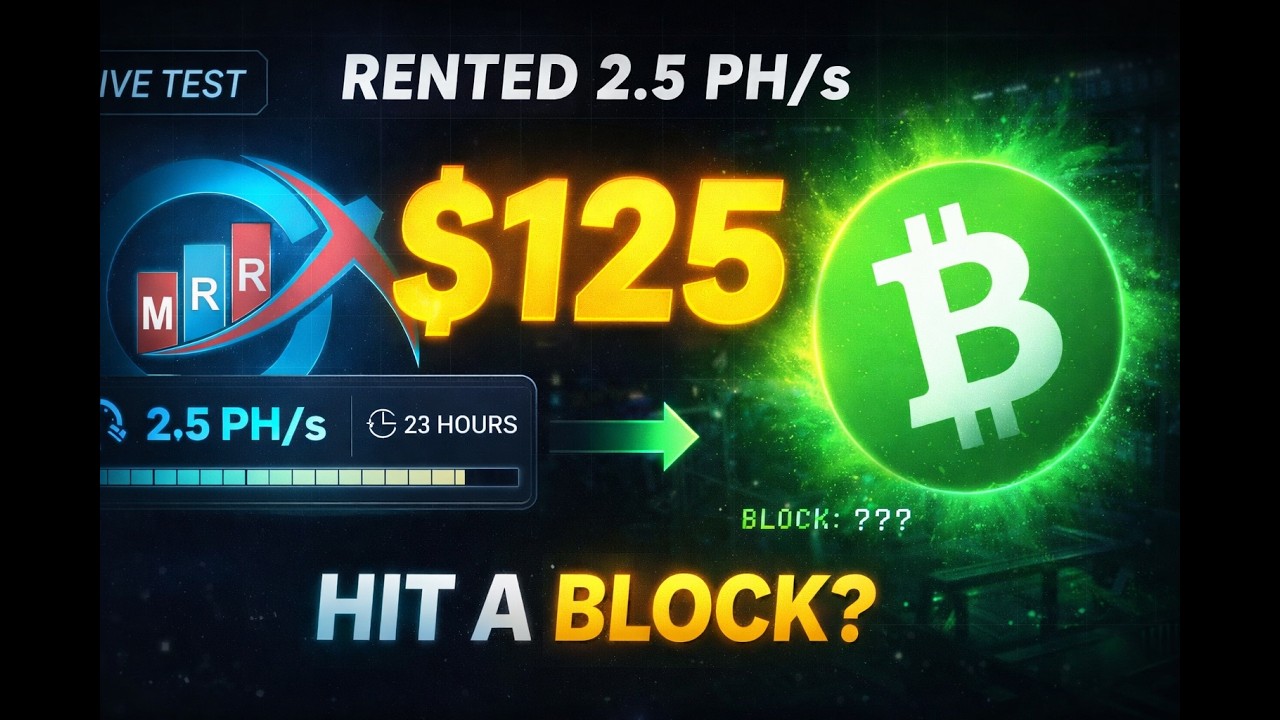 Mining Rig Rentals Tutorial: I Rented 2.5 PH/s&hellip; Did It Hit a Block?