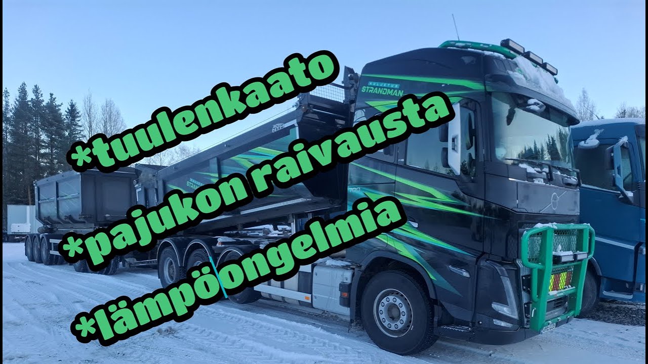 Tuulenkaato, pajukon raivausta ja lämpöongelmia
