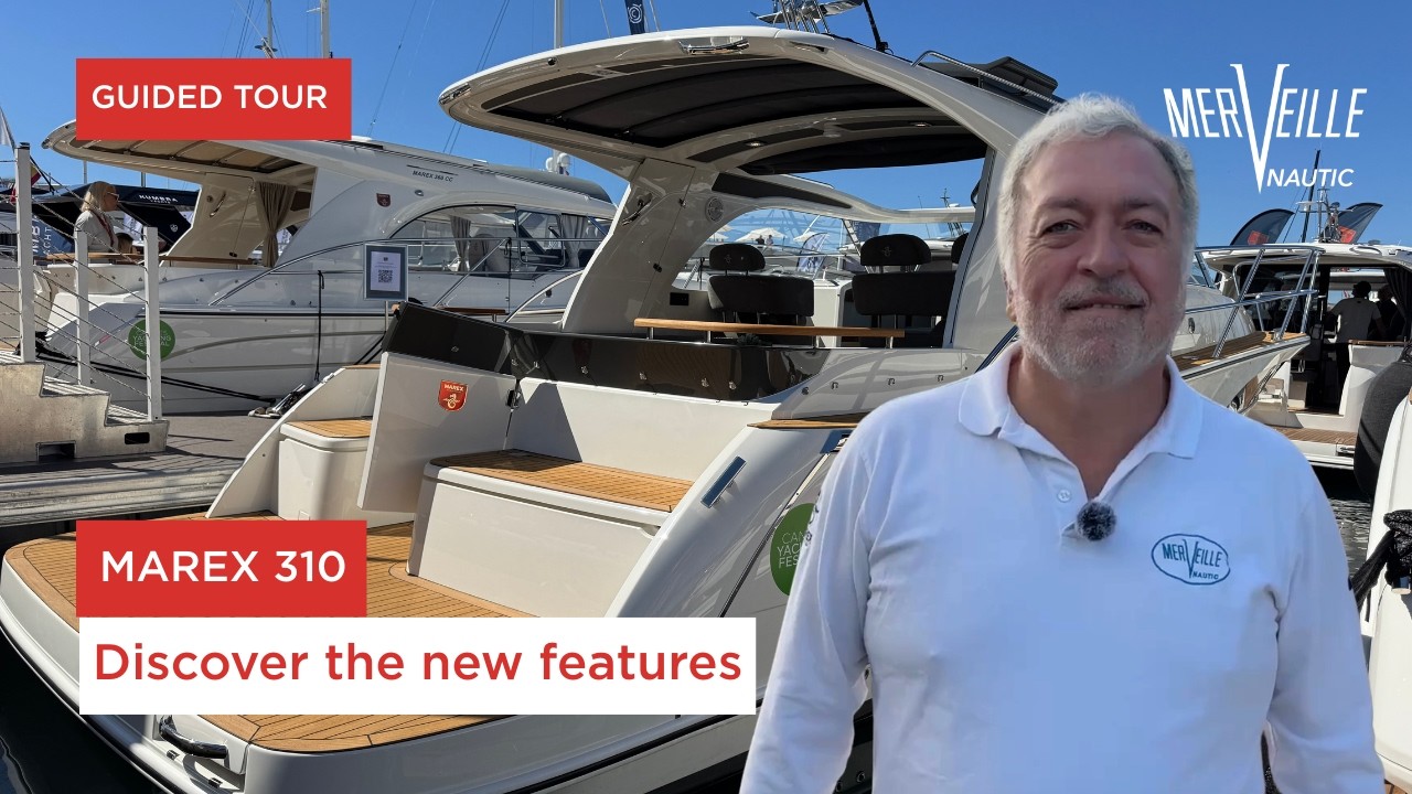 Welcome aboard the new-generation Marex 310.