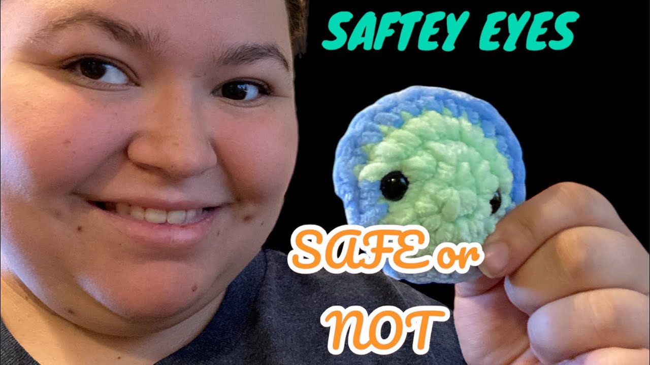 How to make the safety eyes on your plushies 100% safe for children of all ages!