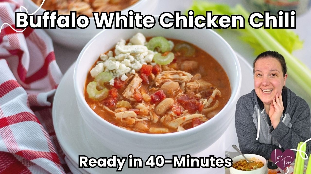 Buffalo White Chicken Chili
