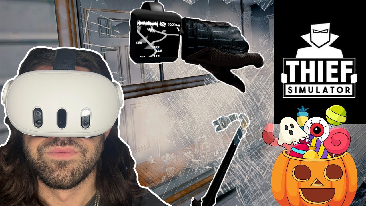 A Thief Goes Trick or Treating in VR