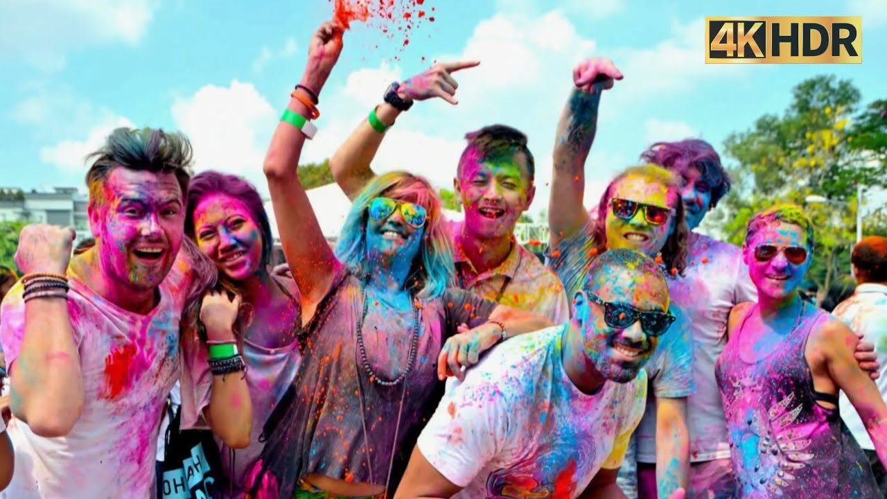 Фестиваль Холи в Паттайе | Краски, культура и праздники в Таиланде 🇮🇳🎉🌈