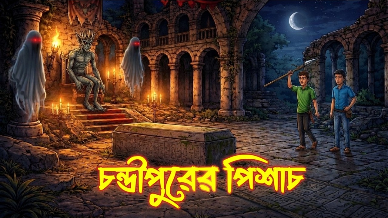 চন্ডীপুরের পিশাচ (Chandipurer Pishach)….. মায়াবী অরণ্য  ।।  Mayabi Aranya  ।।   বাংলা কার্টুন ।।