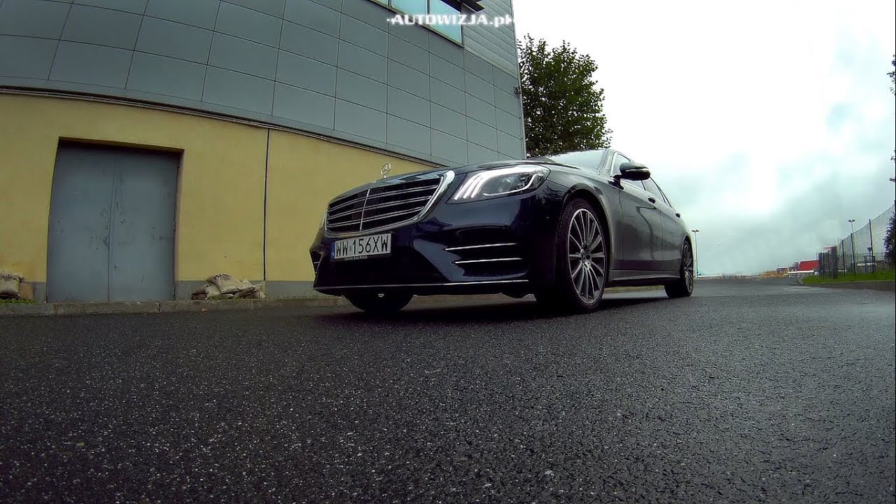 Mercedes S560 sound exhaust sound, start up sound, launch control, interior sound