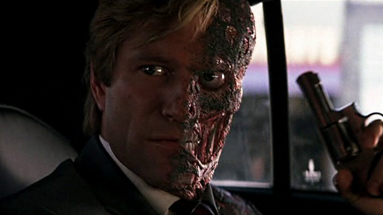 Batman Movie Villains: Two-Face (Aaron Eckhart)