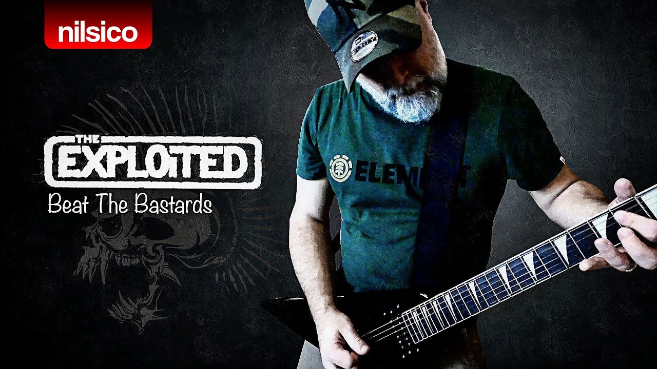 THE EXPLOITED - Beat The Bastards - Guitar Cover