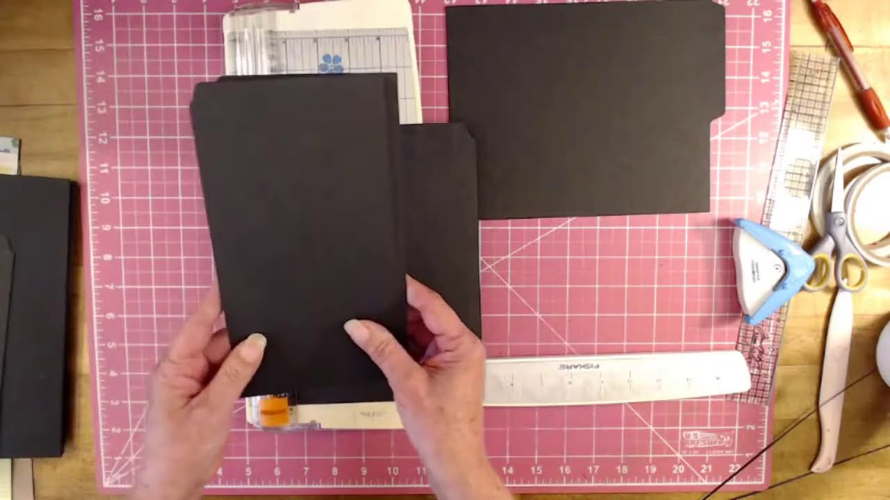 How To Make A File Folder Brag Book #2 Tutorial