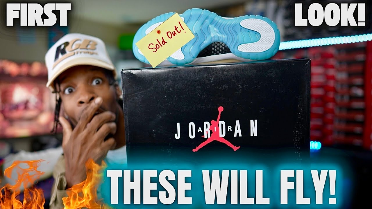 THIS MIGHT BE THE BEST ONE!! FIRST LOOK AT A UPCOMING LIMITED JORDAN 11 SET TO RELEASE THIS MONTH!