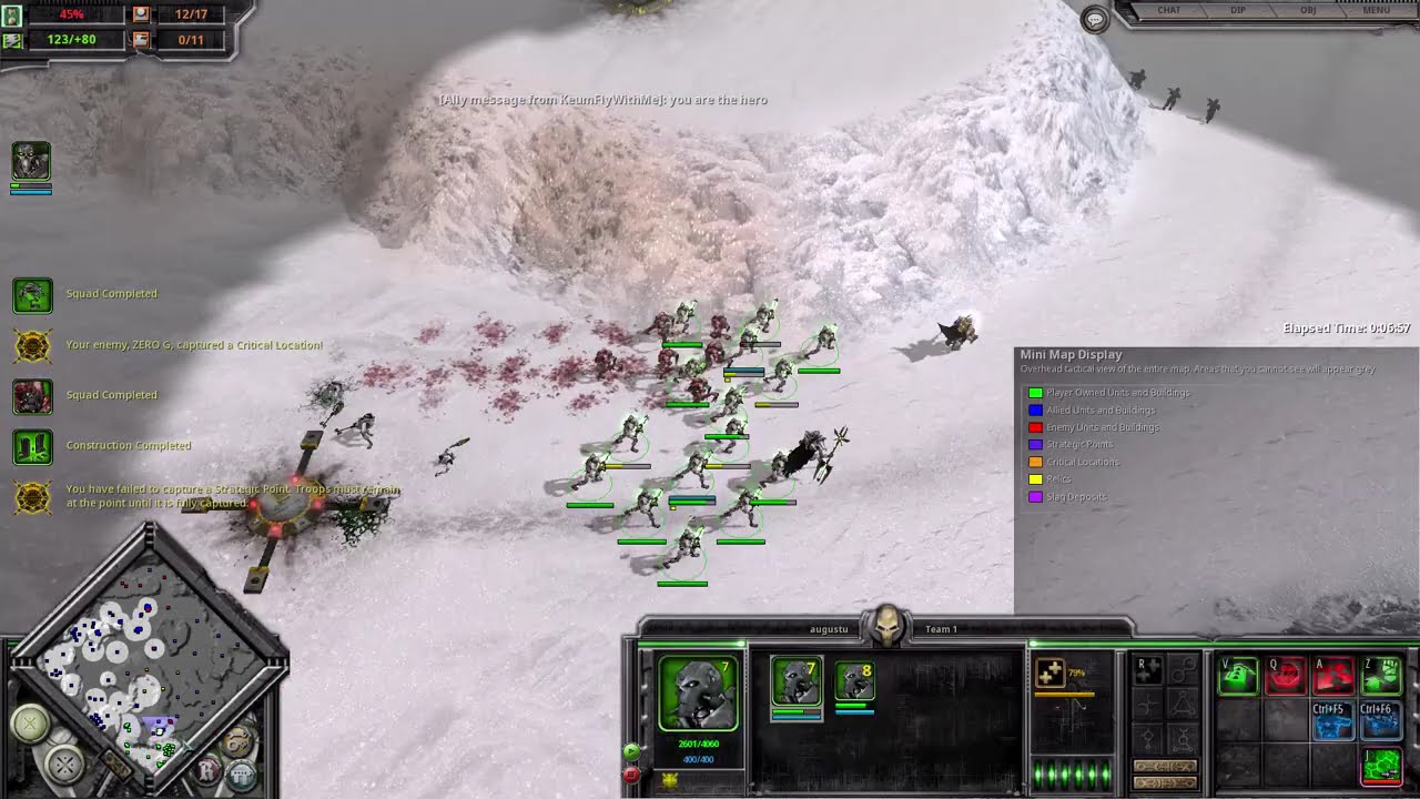 Dawn of War Definitive Edition (DE) Vanilla - Casual PVP - 4v4 Demes Northlands as Necron
