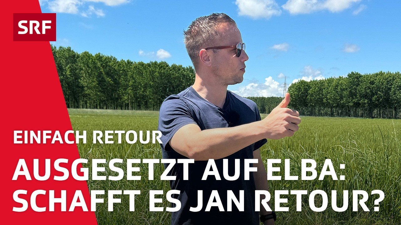 Jan Fitze reist mit Schweineglück durch Italien | Einfach Retour 2/3 | SRF