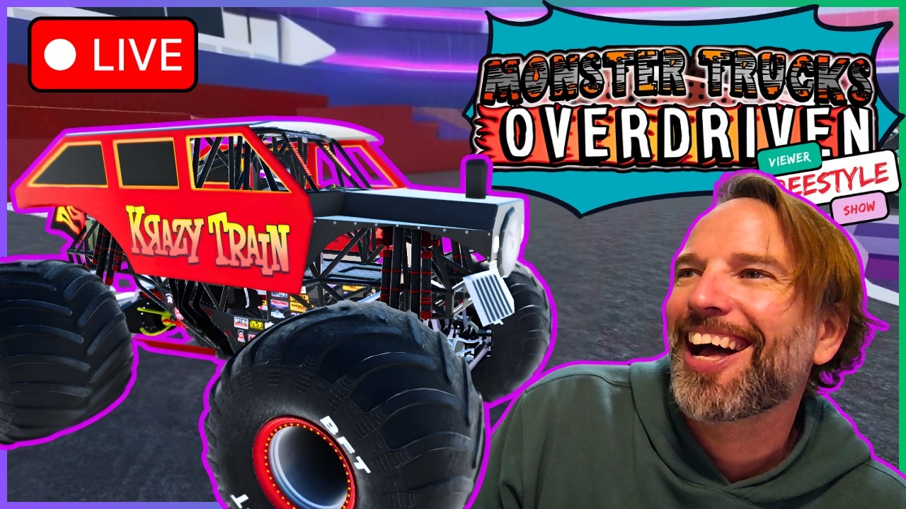 Monster Trucks Overdriven VIEWER Freestyle Show | You Drive & Score the Competition! | Monster Jam