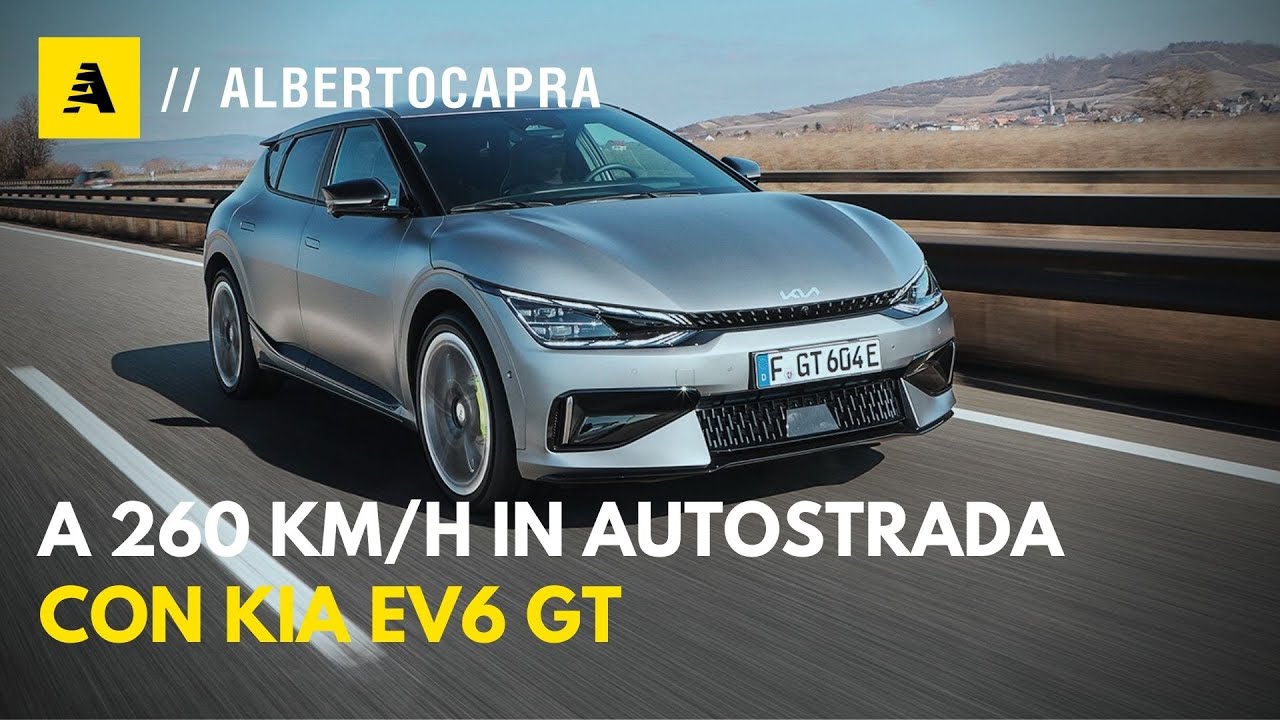 A CANNONE sulle autobahn con la nuova KIA EV6 GT