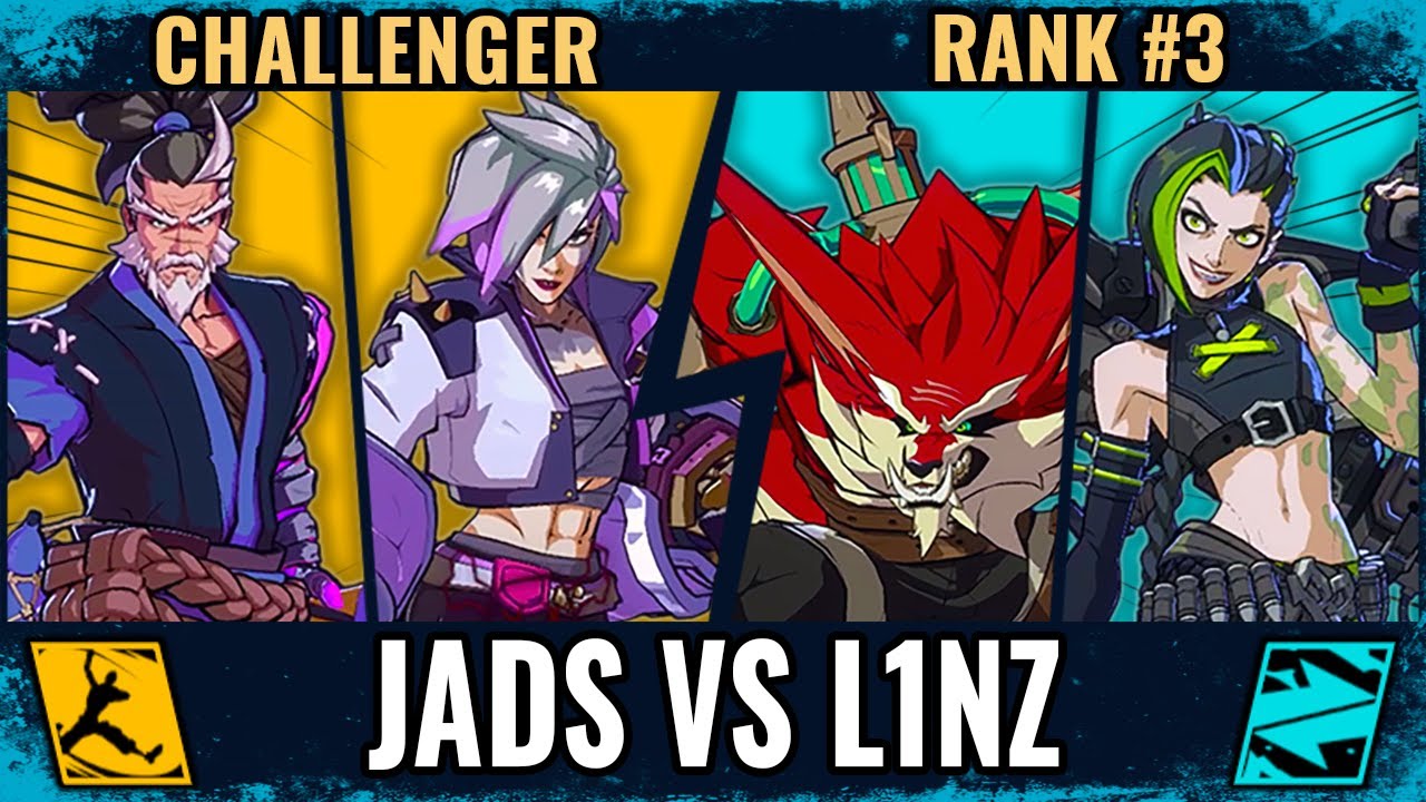 Jads vs L1Nz &ndash; [Претендент] Ви Ясуо VS Уорвик Джинкс [Рейтинг #3] | 2XKO