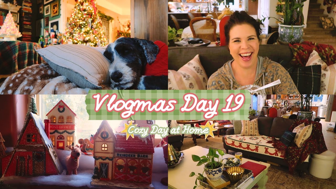 VLOGMAS DAY 19| ✨ Whimsical Christmas Decor | Party Update| 💕Date Night In