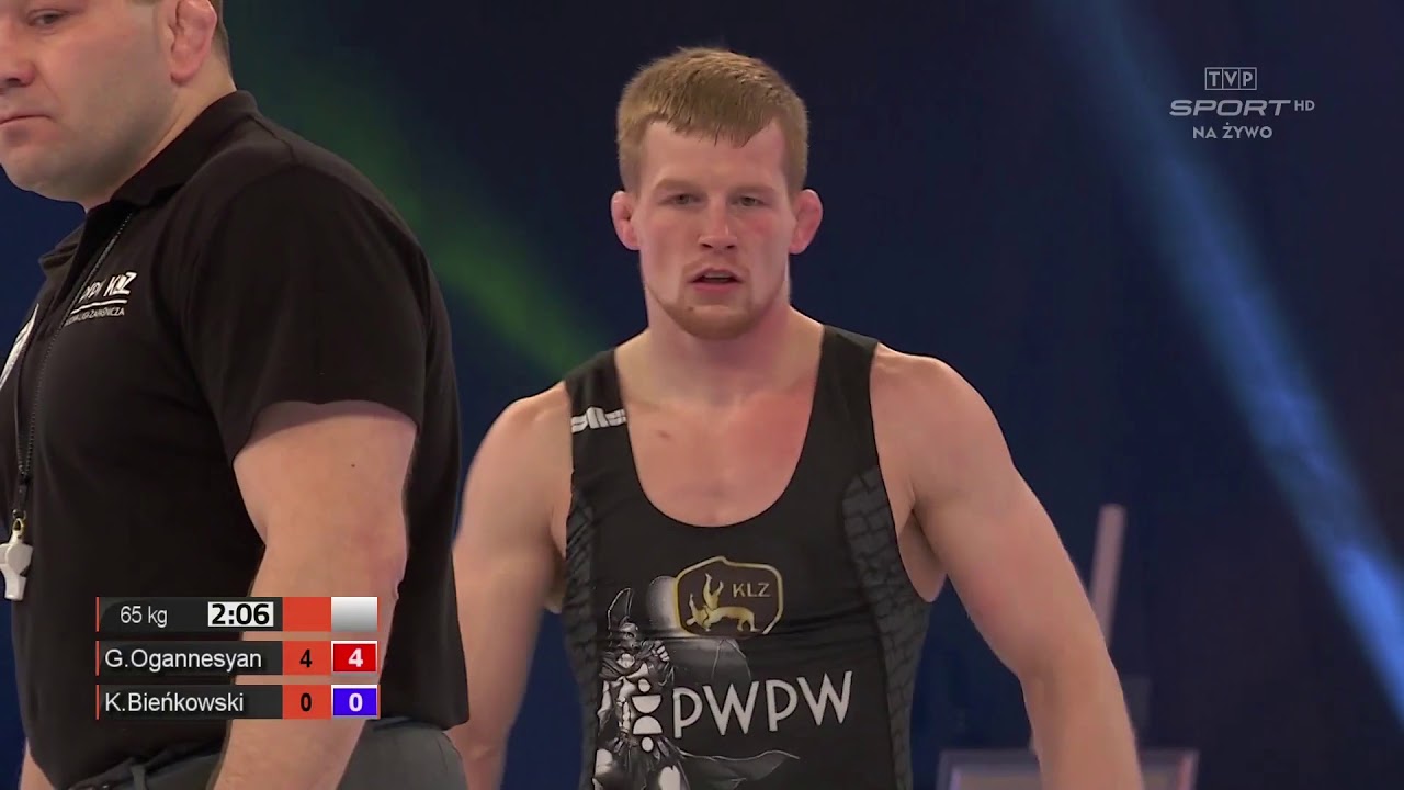 FS 65 kg: G. Ogannesyan vs K. Bieńkowski (2/9)