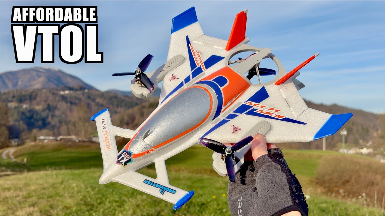 QIDI 570 VTOL RC Plane | Test Flights
