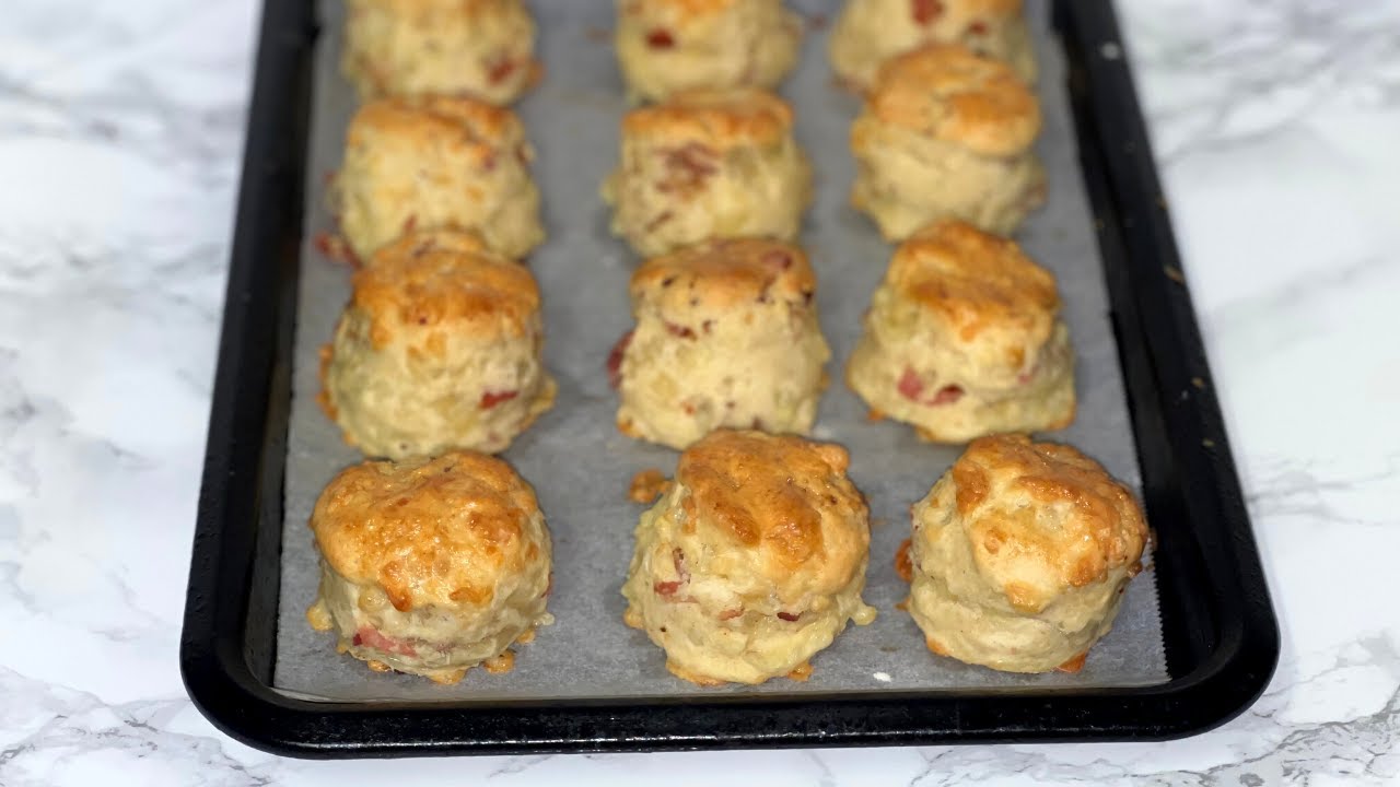 Bacon and Cheese Scones | Scone Recipe