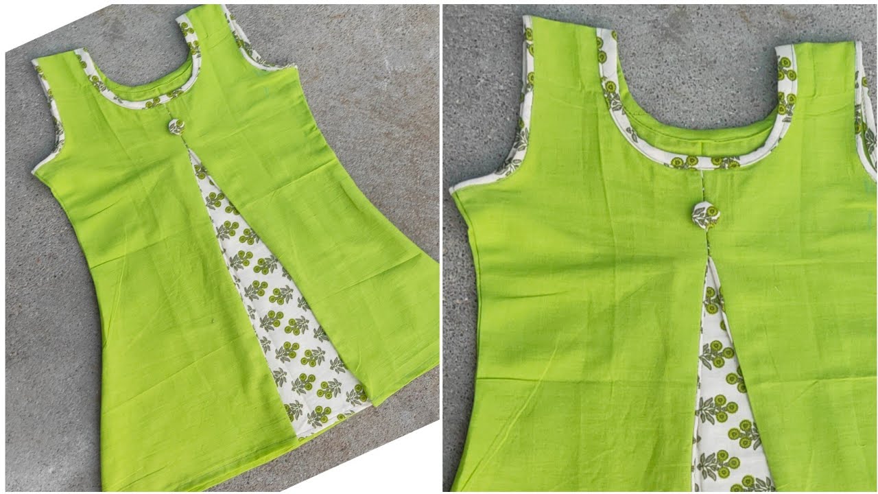 Baby Frock designs / Cotton frock / Two years baby dress /Frock / Frock cutting and stitching method