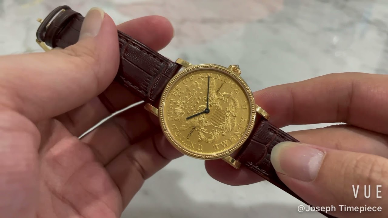Corum 1876 Liberty Head Double Eagle automatic Gold Coin
