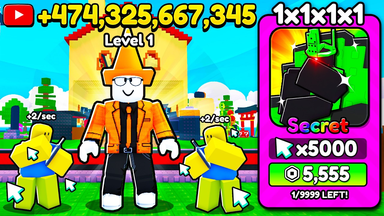 Starting Over as NOOB with BEST UNIT in Be A Youtuber! (Roblox)