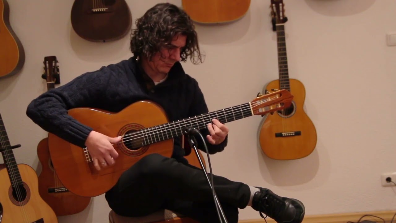 Lester DeVoe 1996 Negra Flamenco Guitar - rare instrument by a modern flamenco master builder