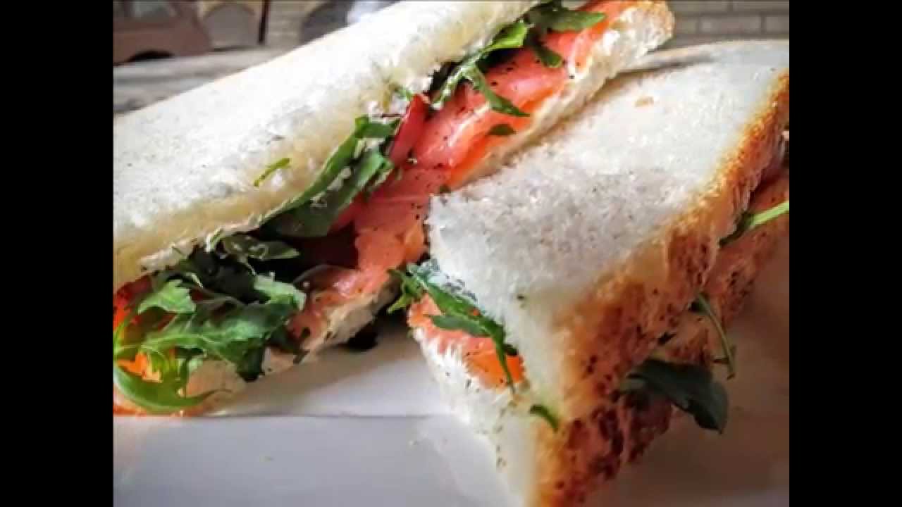 Sandwich Gerookte Zalm Roomkaas