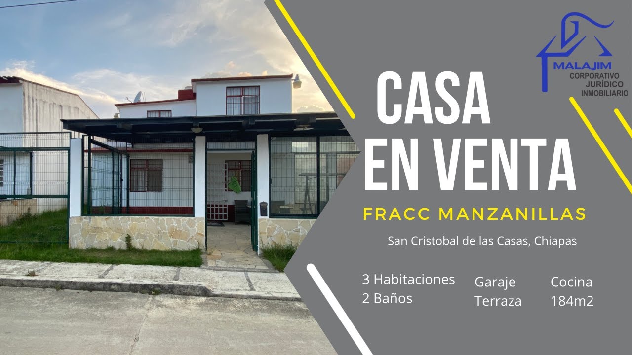 🏡 Bonita Casa en Venta, San Cristobal de las Casas, En Esquina, Fracc. Las Manzanillas