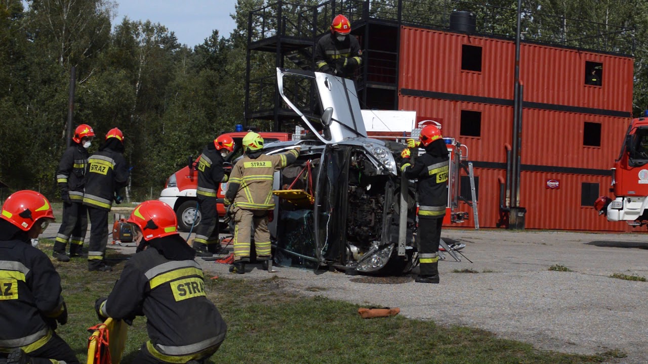 Wypadek - pokaz K-19 SGSP