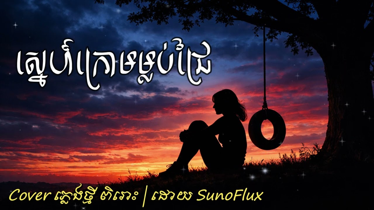 ស្នេហ៍ក្រោមម្លប់ជ្រៃ (Sne Kroam Malop Chrey) | Cover ភ្លេងថ្មី by SunoFlux