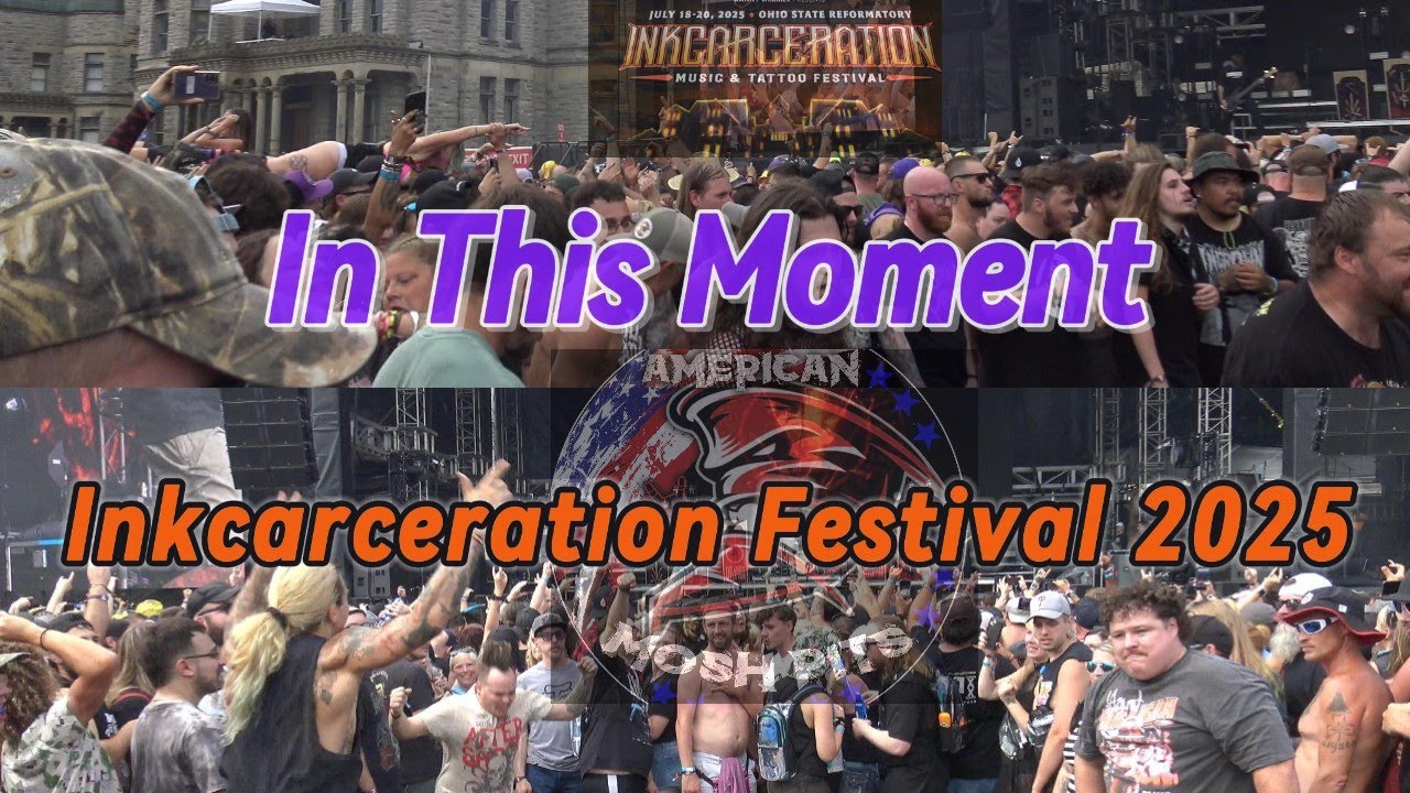 In This Moment - Mosh Pit @ Inkcarceration Festival '25 Live 7/20/2025