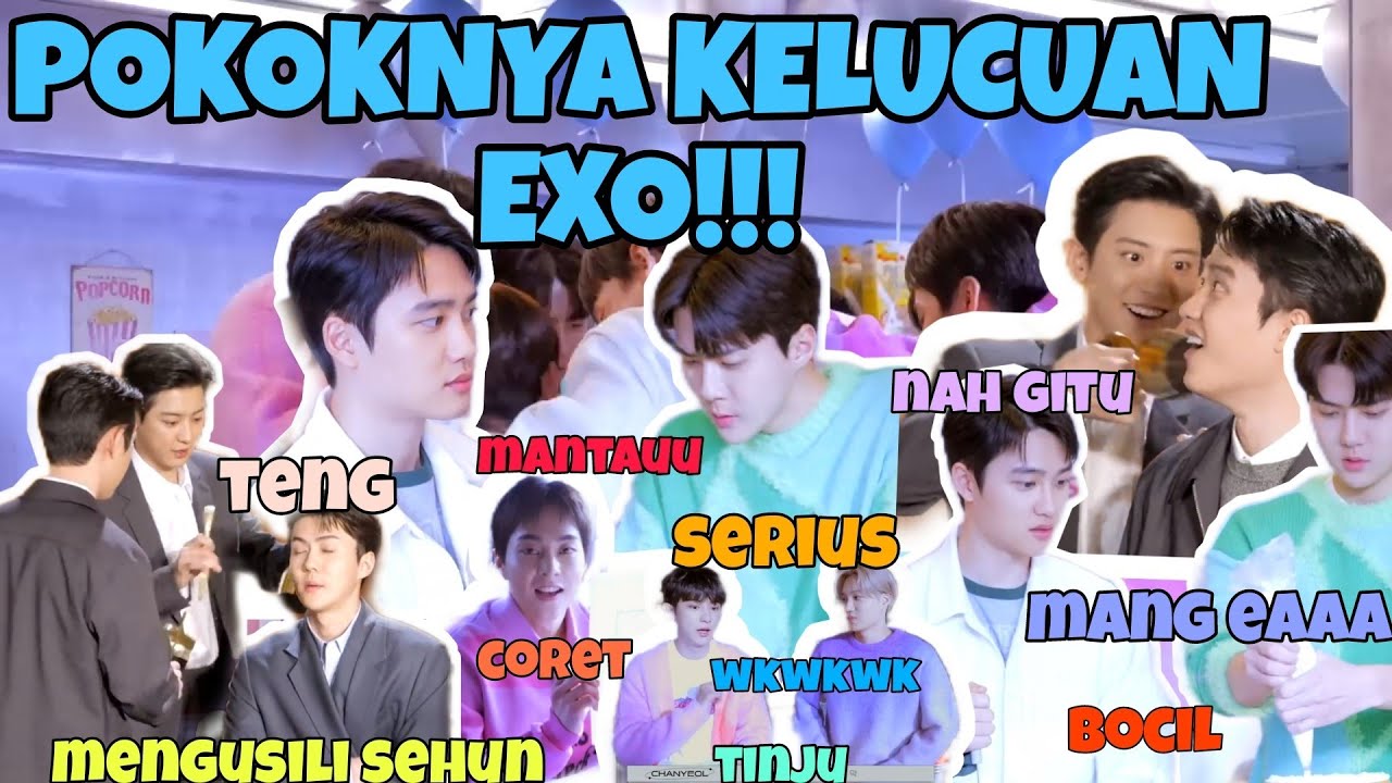 ISINYA CUMA KELUCUAN EXO - EXO FUNNY MOMENTS